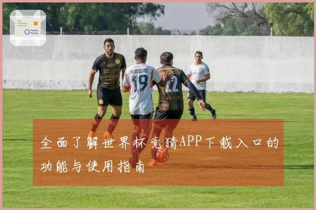 全面了解世界杯竞猜APP下载入口的功能与使用指南