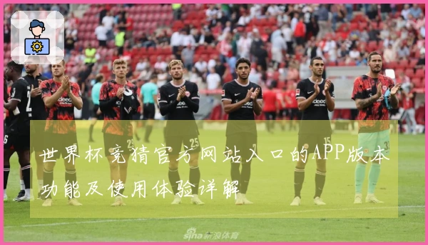 世界杯竞猜官方网站入口的APP版本功能及使用体验详解